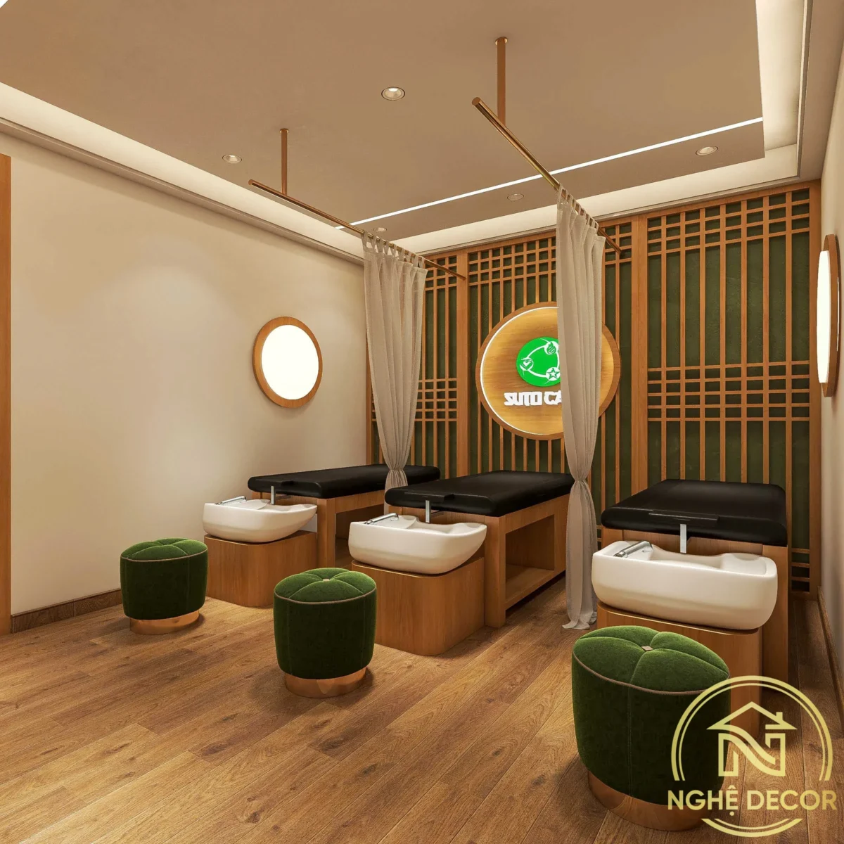 Thiết kế sảnh spa Suto Care dưỡng sinh gia đình – quận Tân Phú, Tp. Hồ Chí Minh – ảnh 4