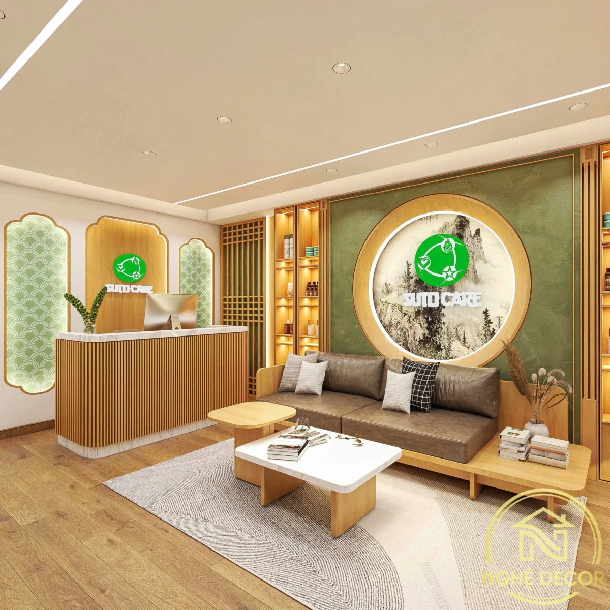 Thiết kế sảnh spa Suto Care dưỡng sinh gia đình – quận Tân Phú, Tp. Hồ Chí Minh – ảnh 12