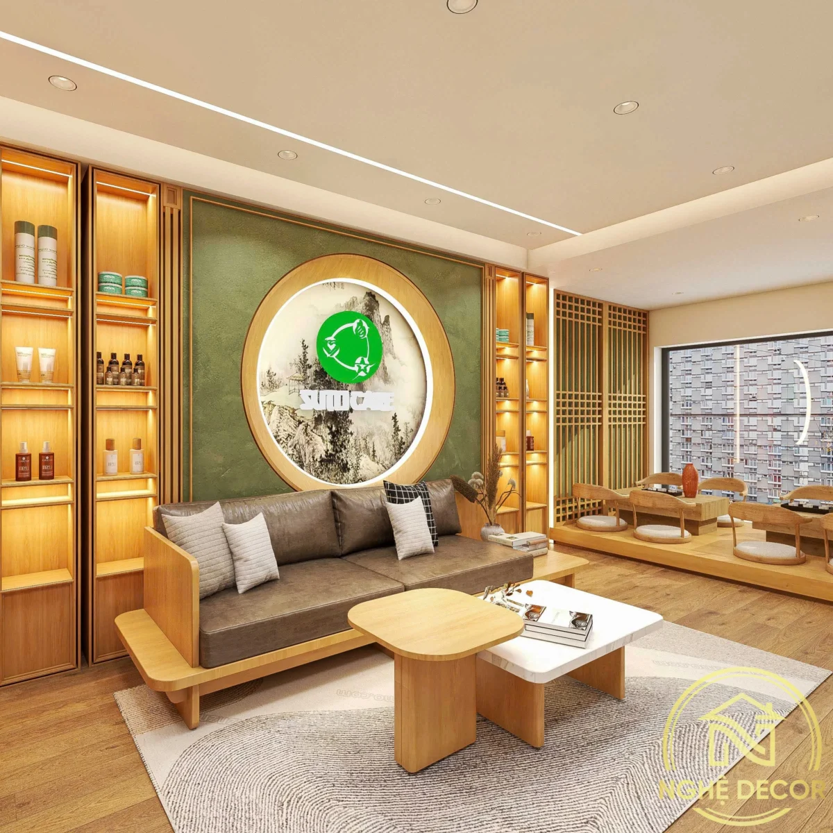 Thiết kế sảnh spa Suto Care dưỡng sinh gia đình – quận Tân Phú, Tp. Hồ Chí Minh – ảnh 13