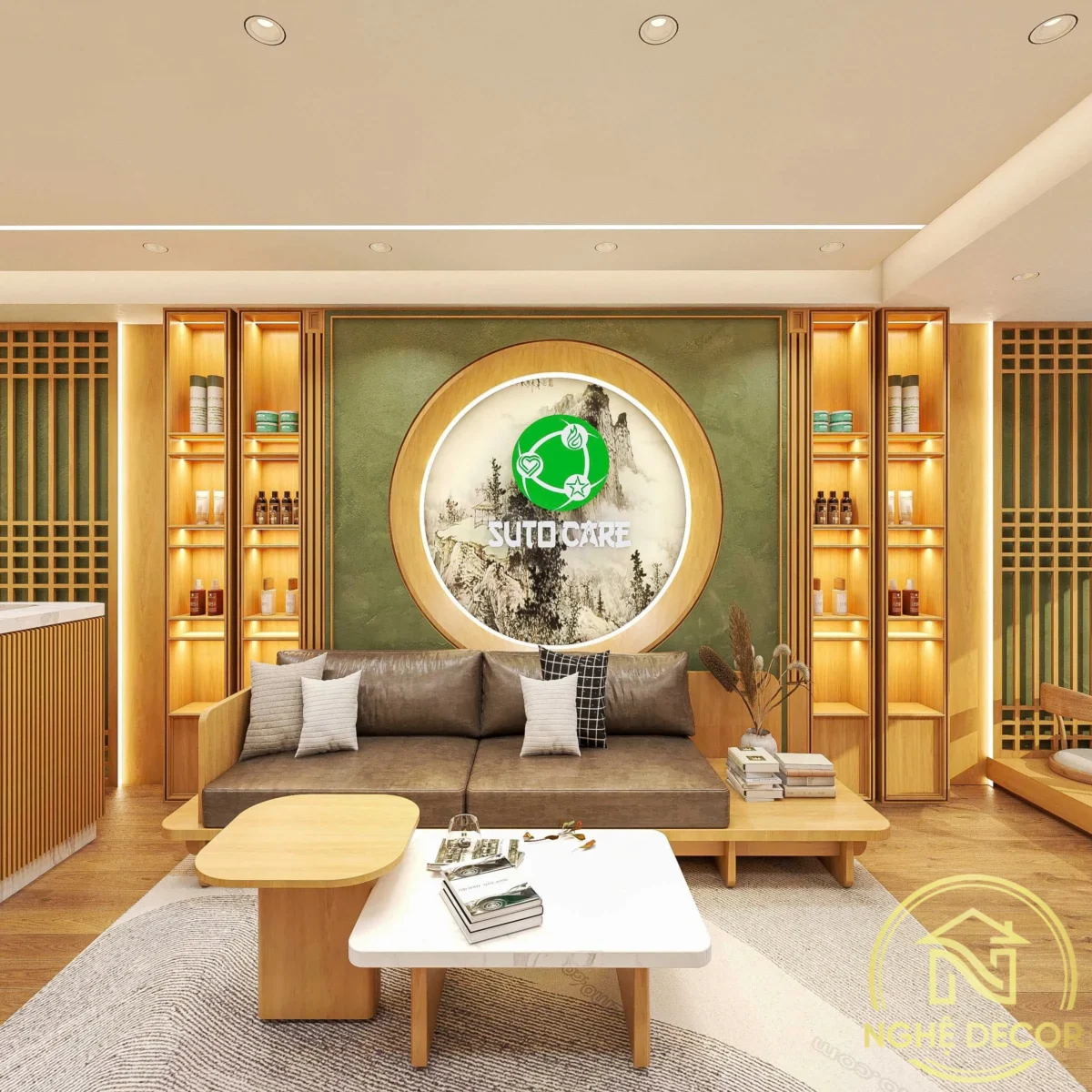 Thiết kế sảnh spa Suto Care dưỡng sinh gia đình – quận Tân Phú, Tp. Hồ Chí Minh – ảnh 16
