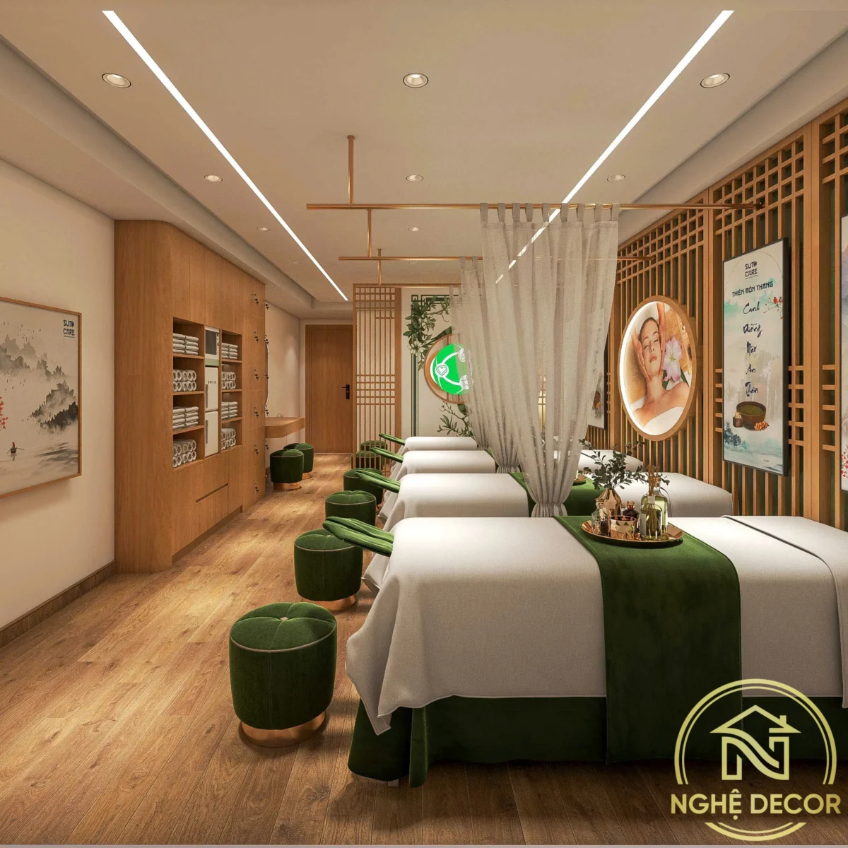 Thiết kế sảnh spa Suto Care dưỡng sinh gia đình – quận Tân Phú, Tp. Hồ Chí Minh – ảnh 25