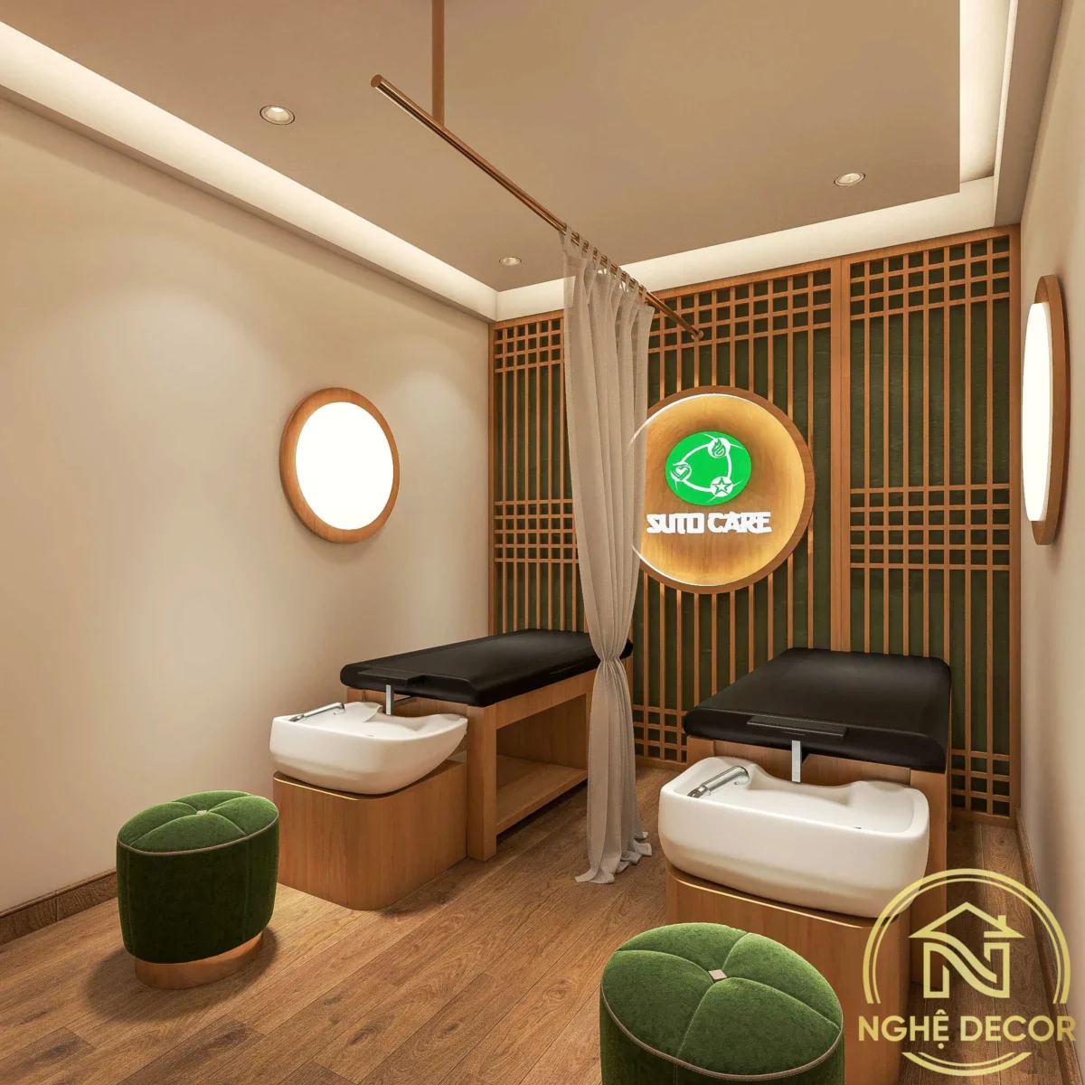 Thiết kế sảnh spa Suto Care dưỡng sinh gia đình – quận Tân Phú, Tp. Hồ Chí Minh – ảnh 35
